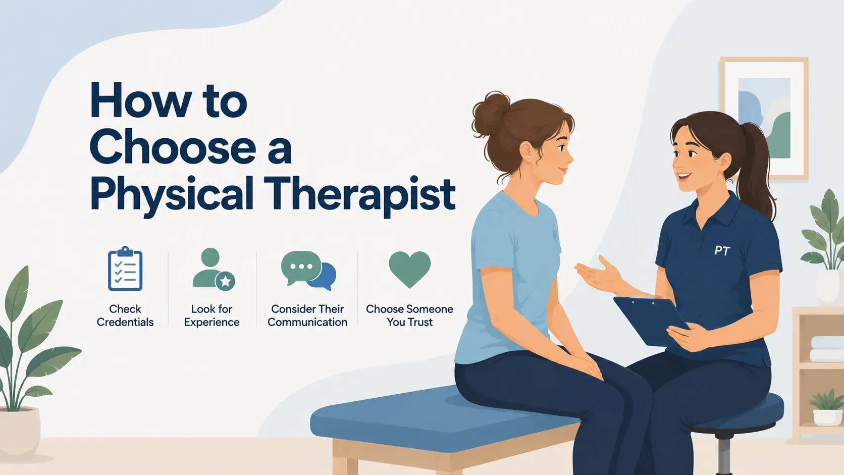 how to choose a physical therapist