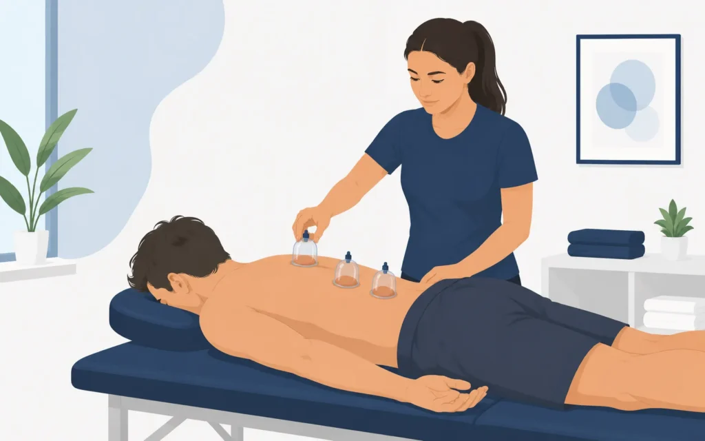 cupping therapy session