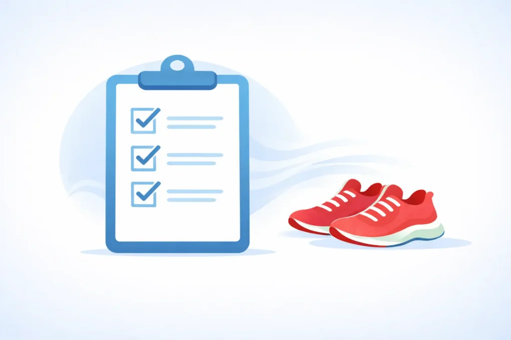 running readiness checklist