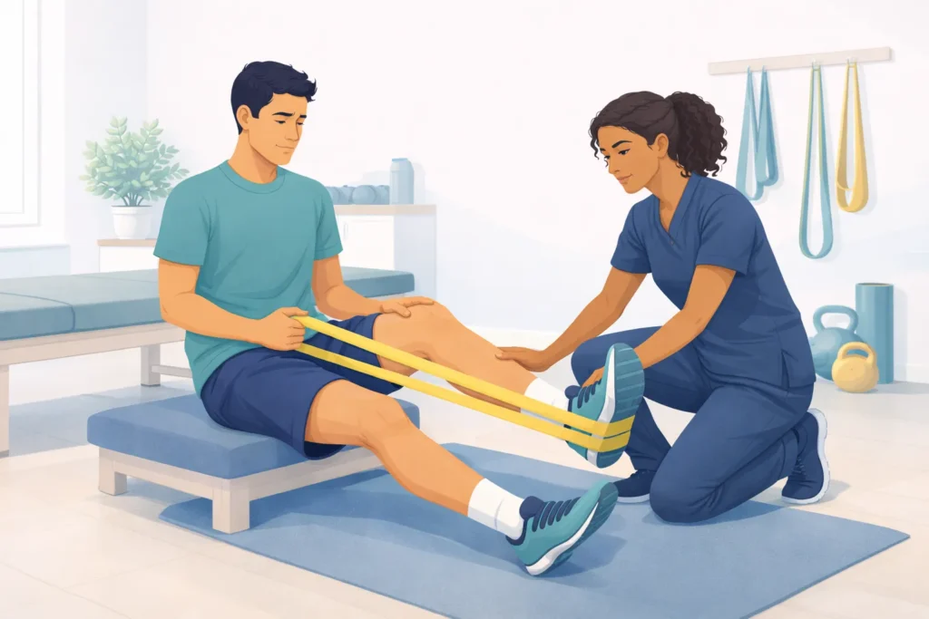 ACL injury rehabilitation PT