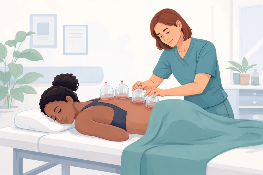 cupping therapy session