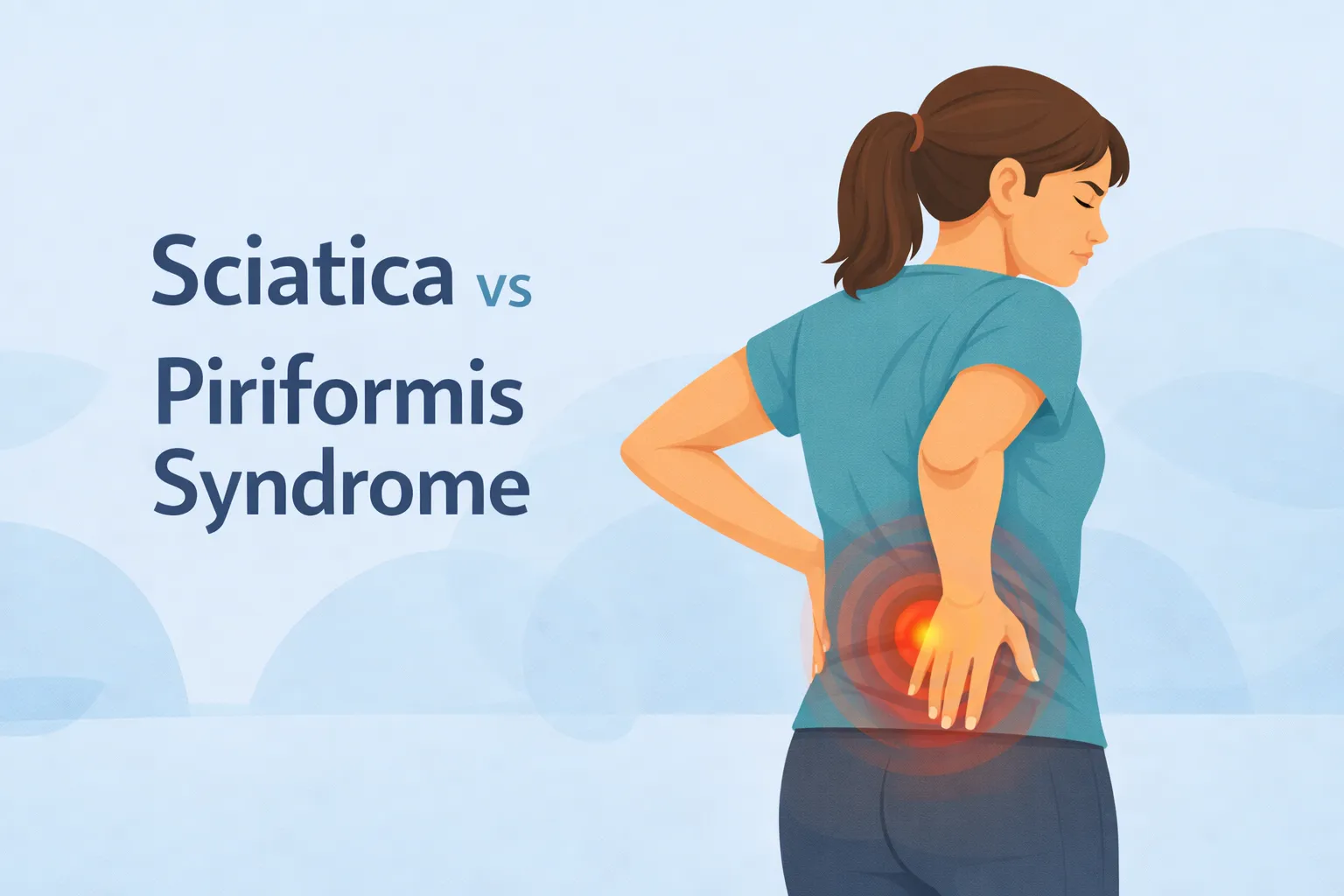 sciatica vs piriformis syndrome cover