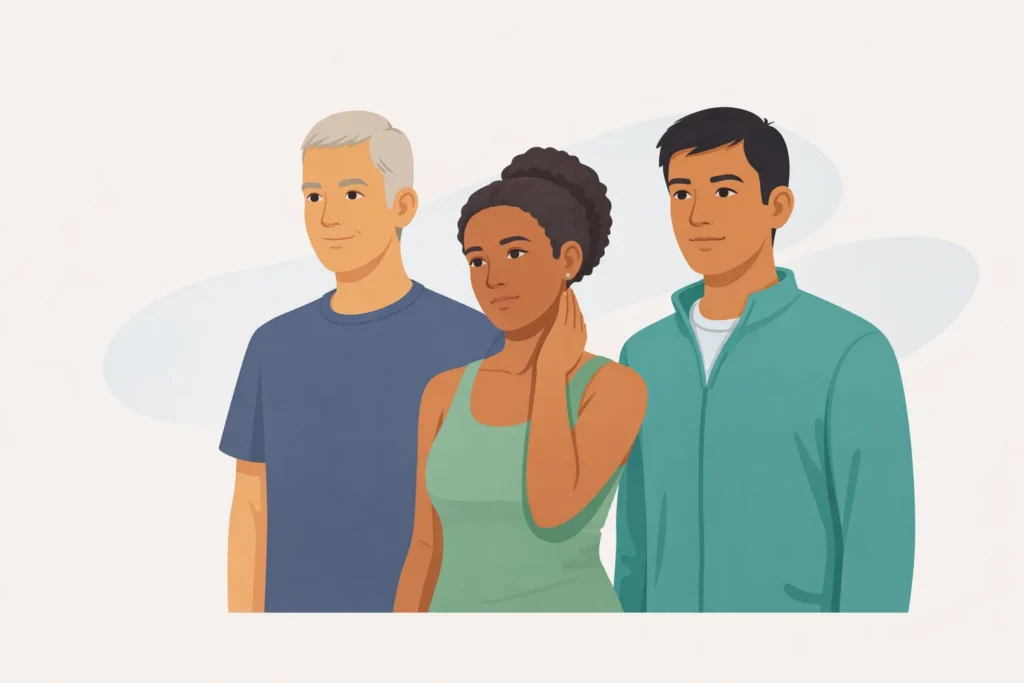 who benefits from neck pain treatment