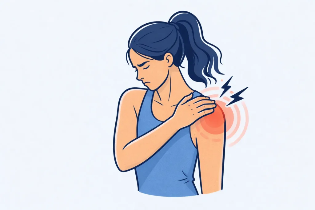 painful arc shoulder pain female