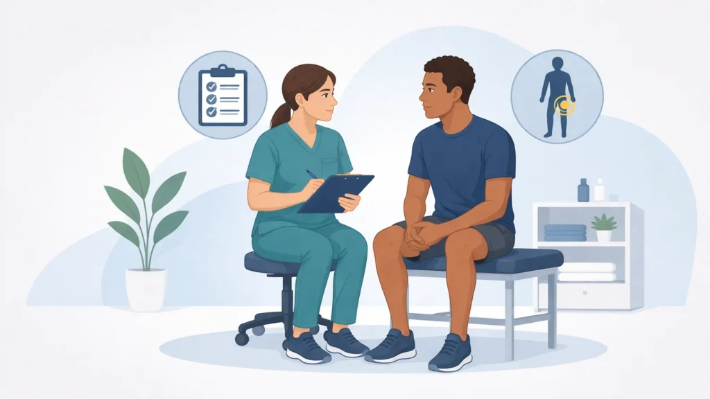 piriformis syndrome physical therapy session