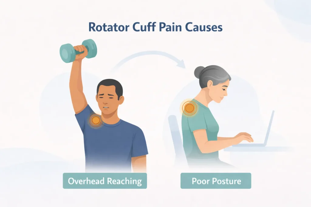 rotator cuff pain causes