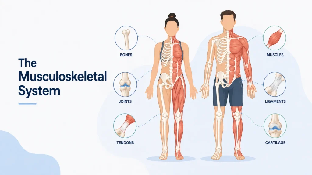 the musculoskeletal system