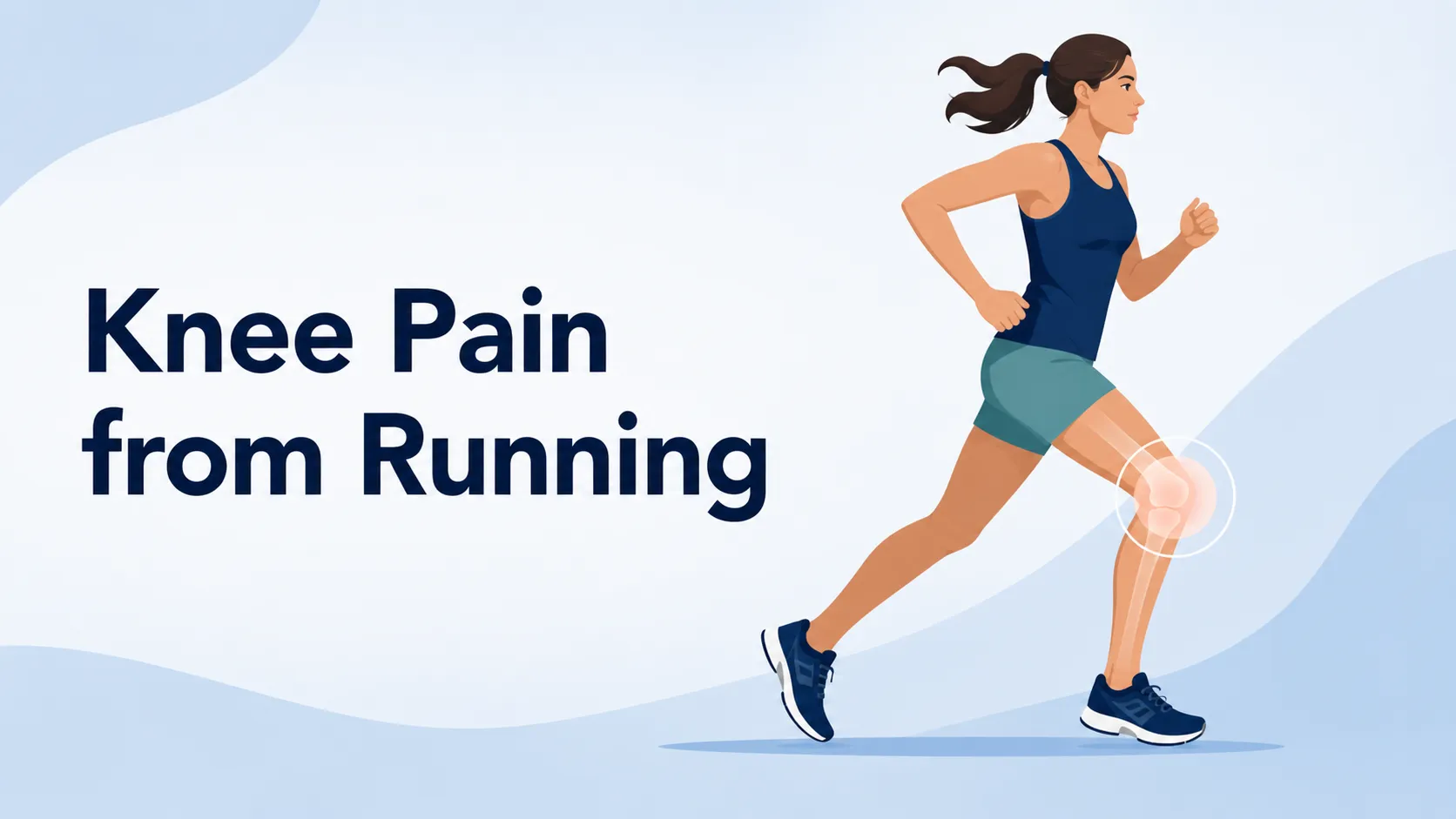 knee pain from running cover