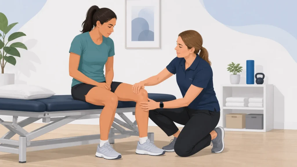 knee pain pt evaluation
