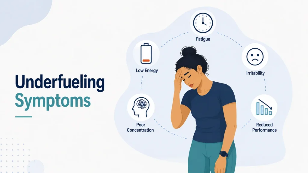 underfueling symptoms