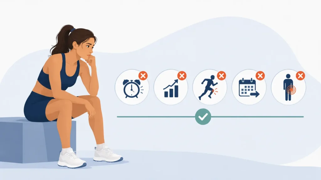 common mistakes injury prevention