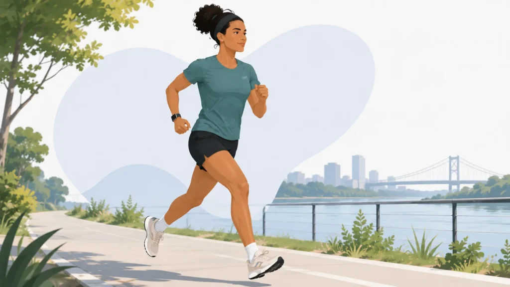 female athlete returning to activity