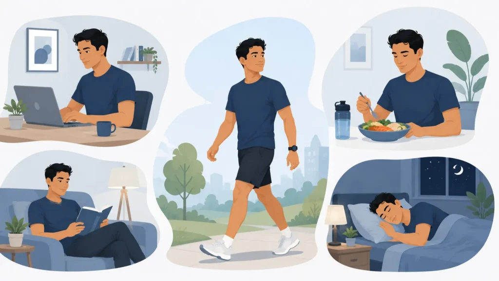 how recovery behaves during daily activity