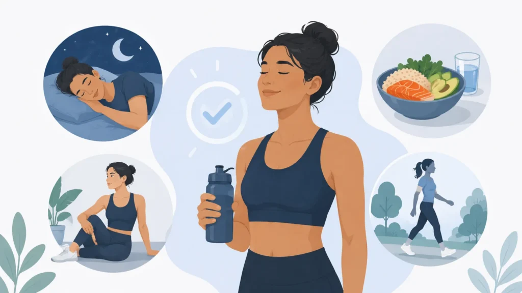 what does normal post-workout recovery feel like