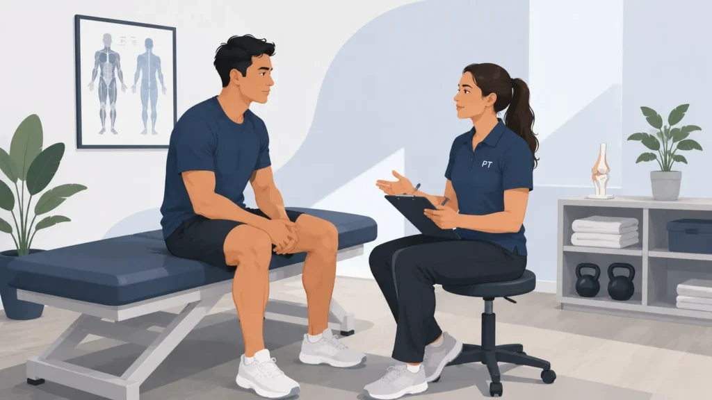 workout recovery pt evaluation