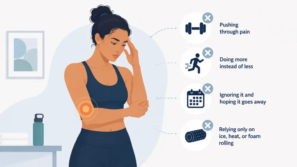 common mistakes people make when symptoms start