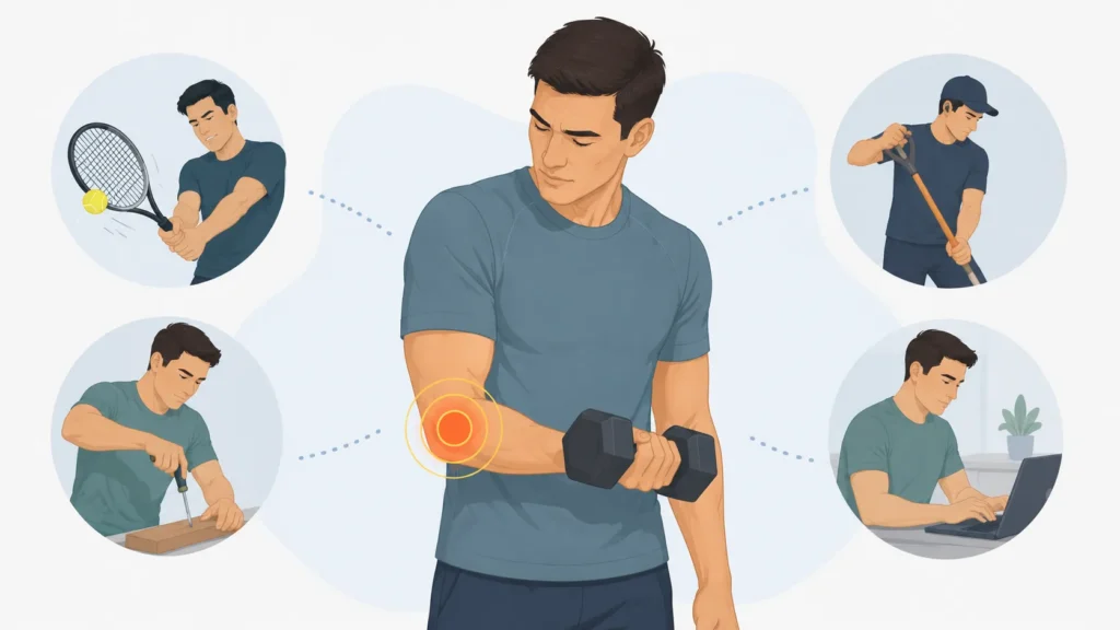 how symptoms behave during activity