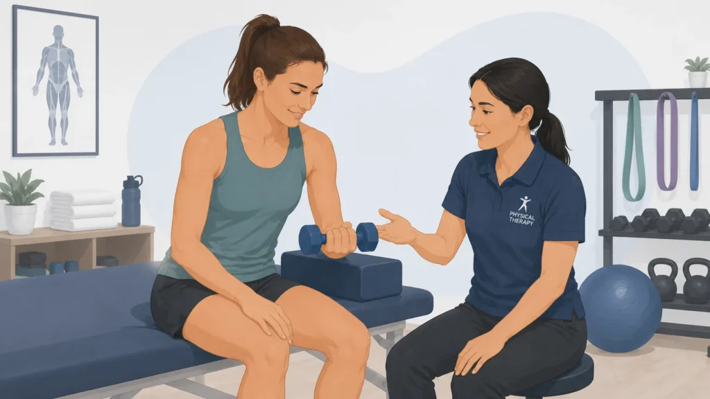 tennis elbow physical therapy treatment