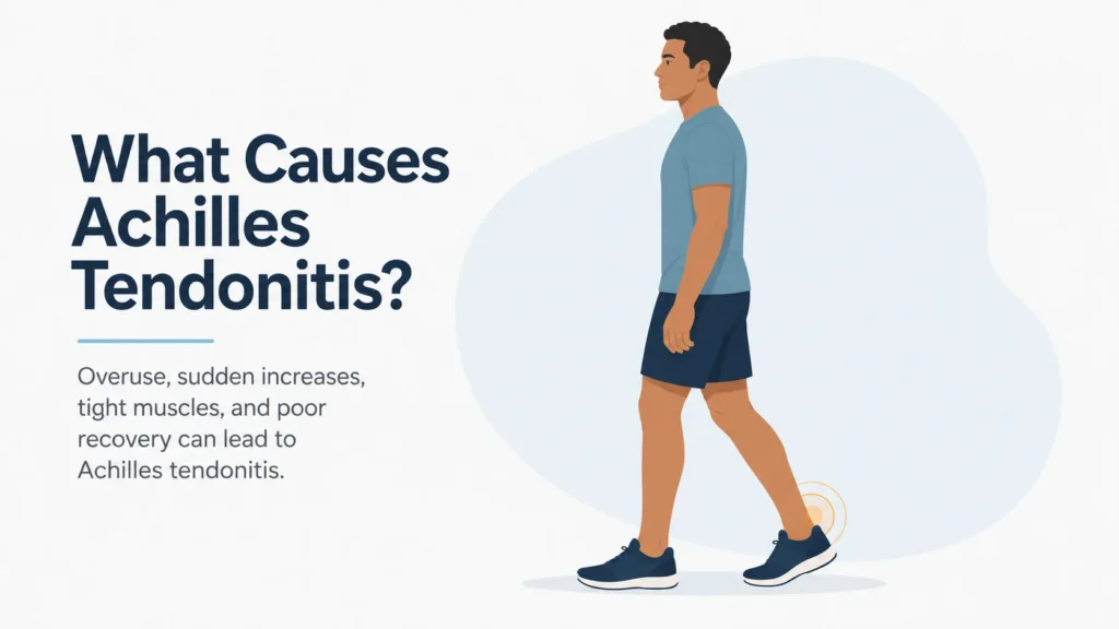 what causes achilles tendonitis