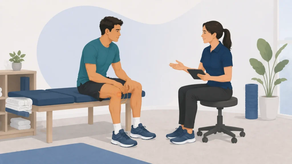 when to see a physical therapist for patellar tendonitis