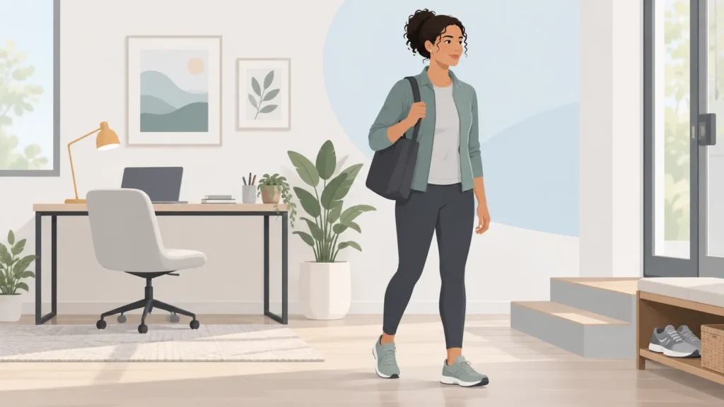 adjusting work, exercise, and daily activities