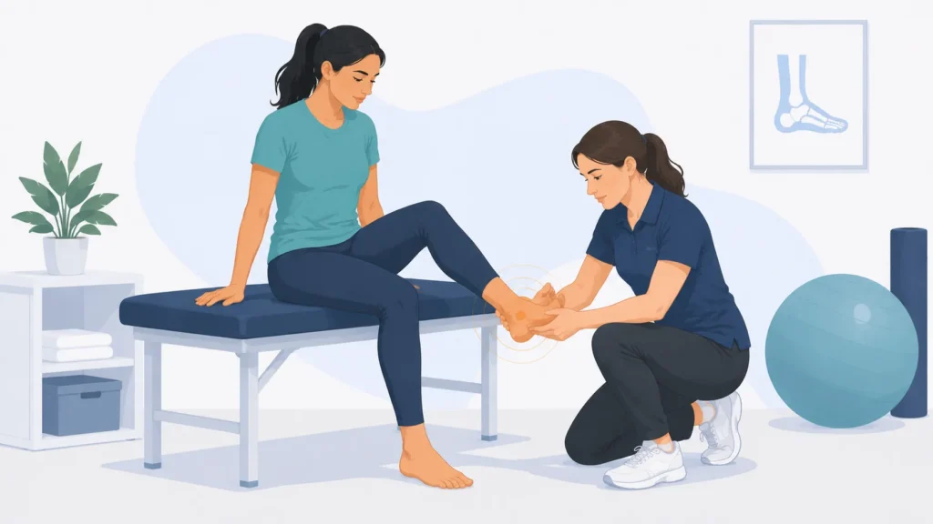 ankle and foot pain physical therapy treatment