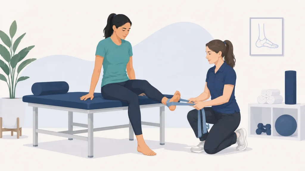 foot and ankle physical therapy treatment
