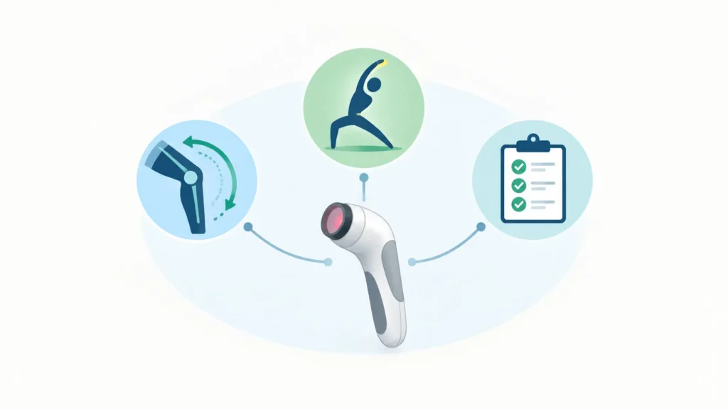 how laser therapy may fit with other physical therapy treatments