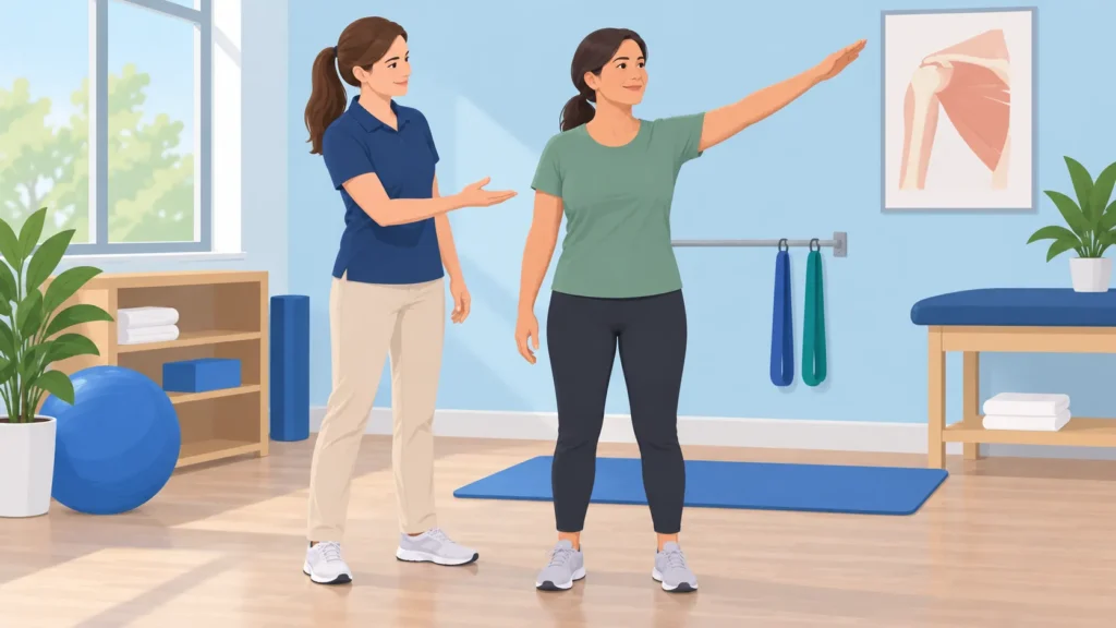 how physical therapy can help with shoulder pain