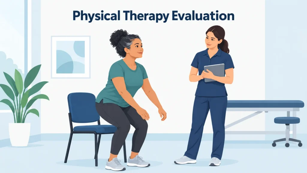 physical therapy evaluation cover