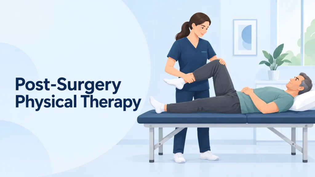 post-surgery physical therapy cover