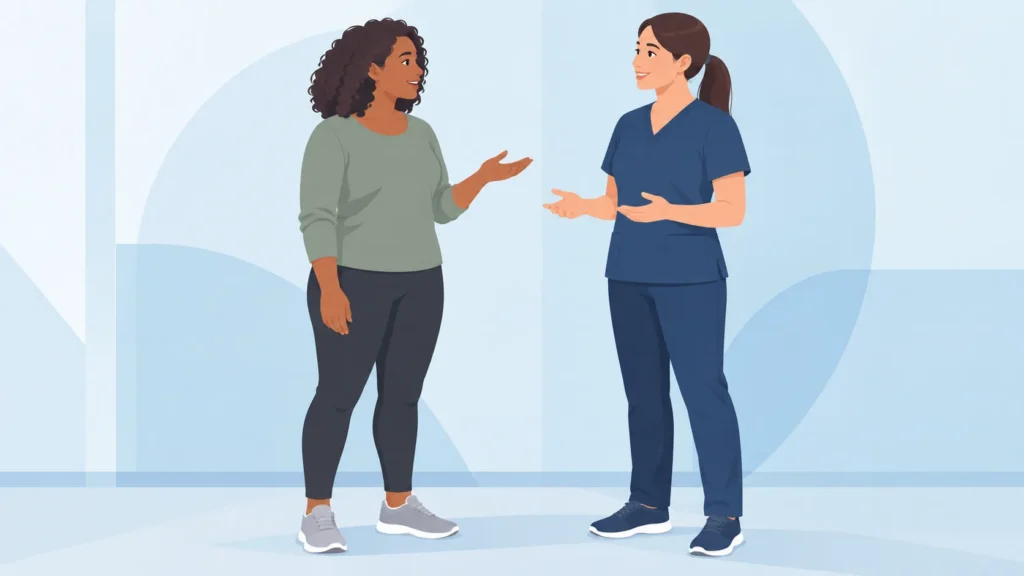 safety and comfort considerations pelvic floor pt