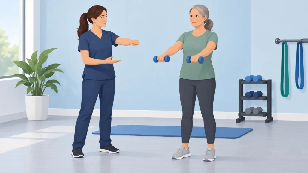 shoulder pain treatment exercises
