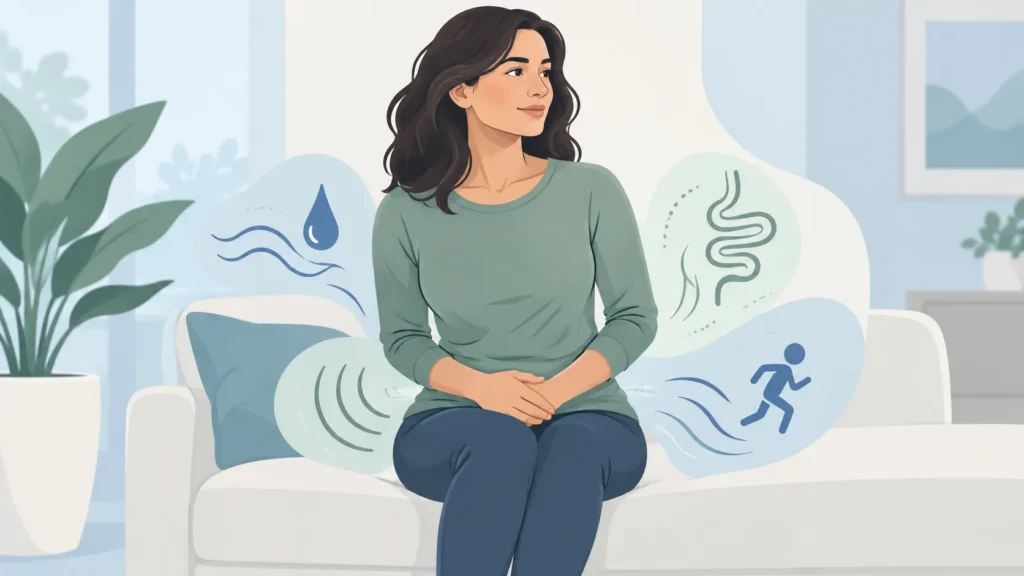what symptoms can pelvic floor dysfunction cause