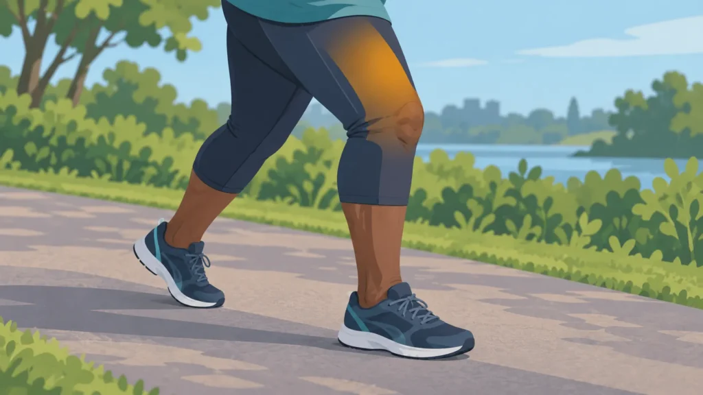 how symptoms behave during activity