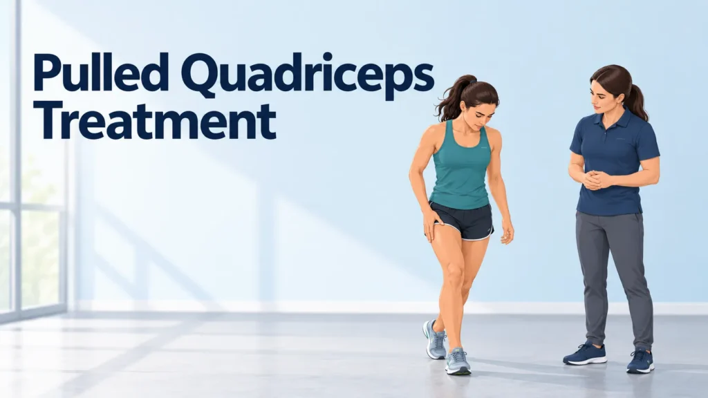pulled quadriceps treatment cover