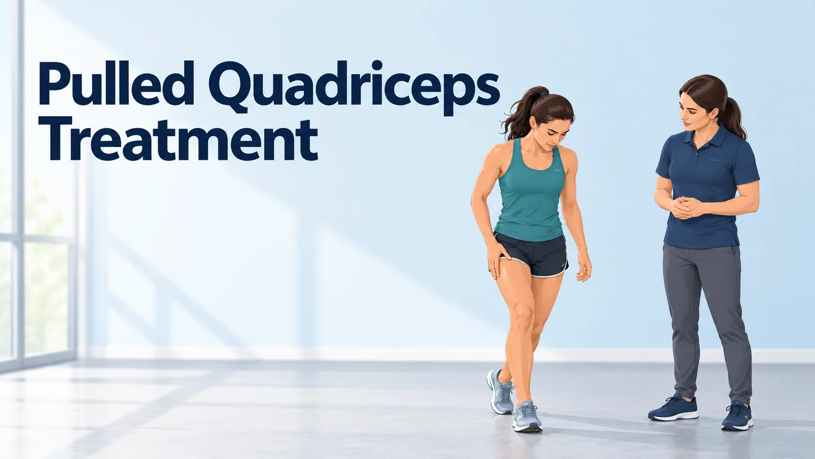 pulled quadriceps treatment cover