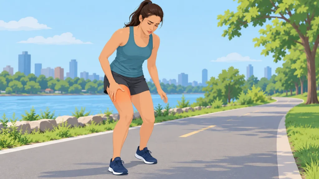 what does a pulled quadriceps feel like